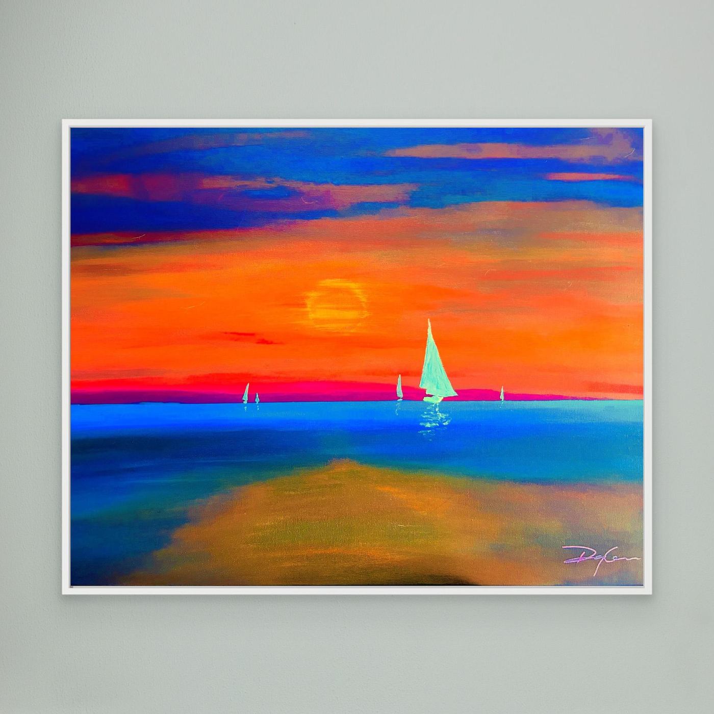 Sail At Sunset