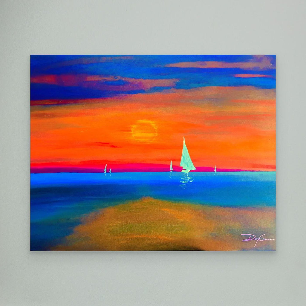 Sail At Sunset