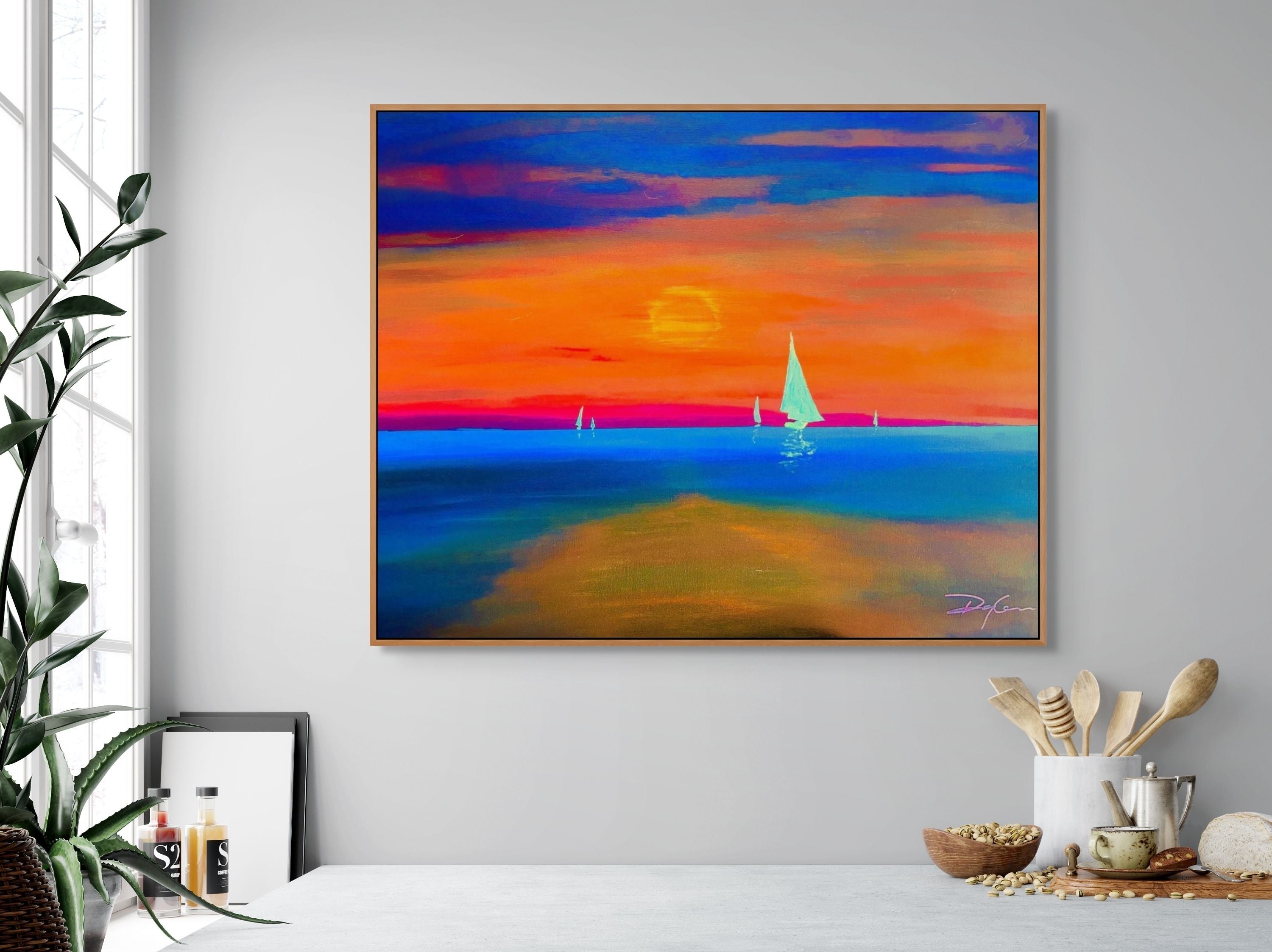 Sail At Sunset
