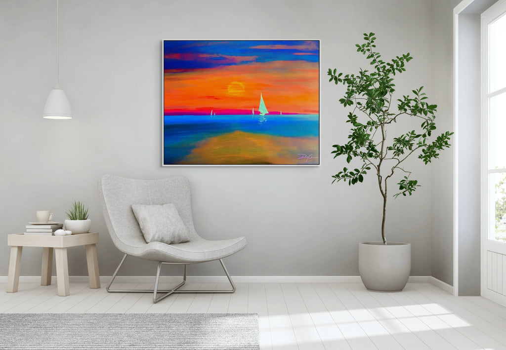 Sail At Sunset