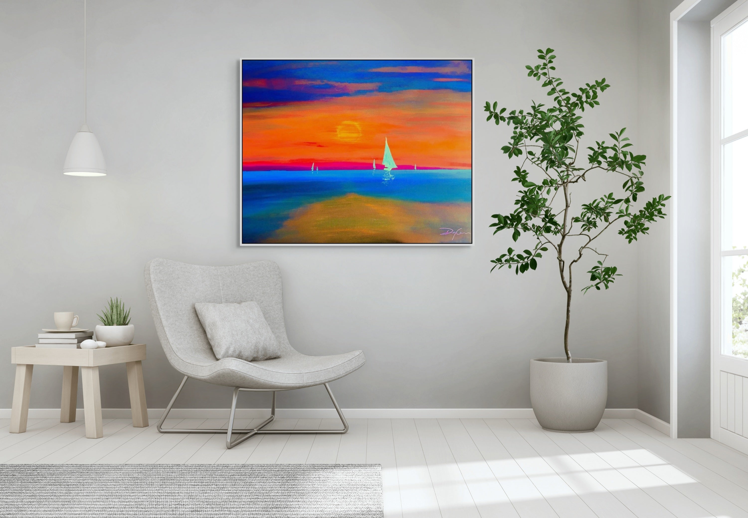 Sail At Sunset
